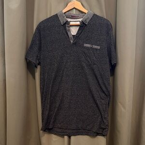 Cactus Man Gray Polo Shirt